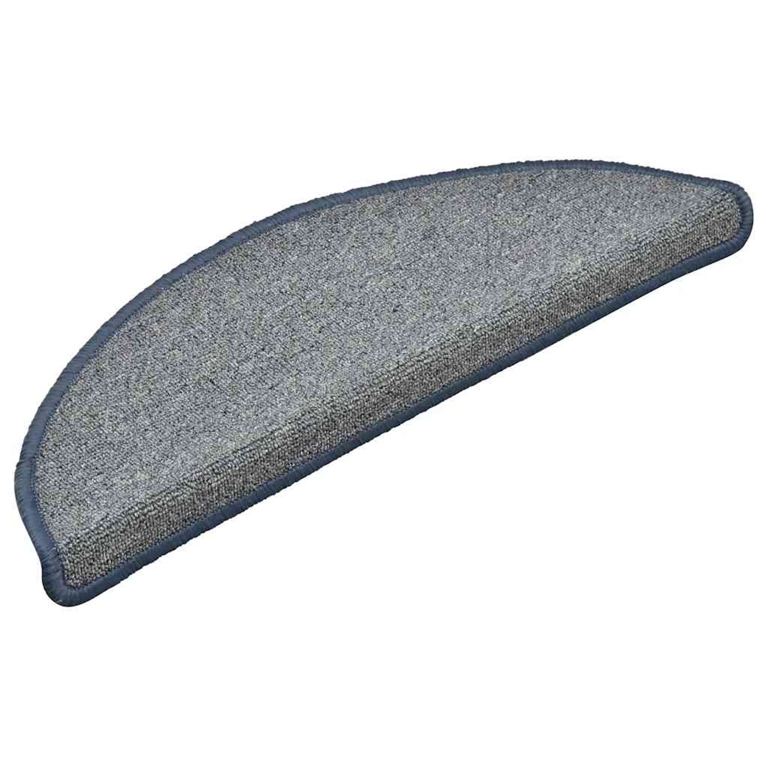 vidaXL Stufenmatten 30 Stk 56x17x3 cm Hellgrau und Blau Halbrund 3365748 günstig online kaufen