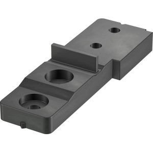 GS Terrassen Clip für unsichtbare Holzdielen Befestigung auf Alu-Unterkonstruktion.