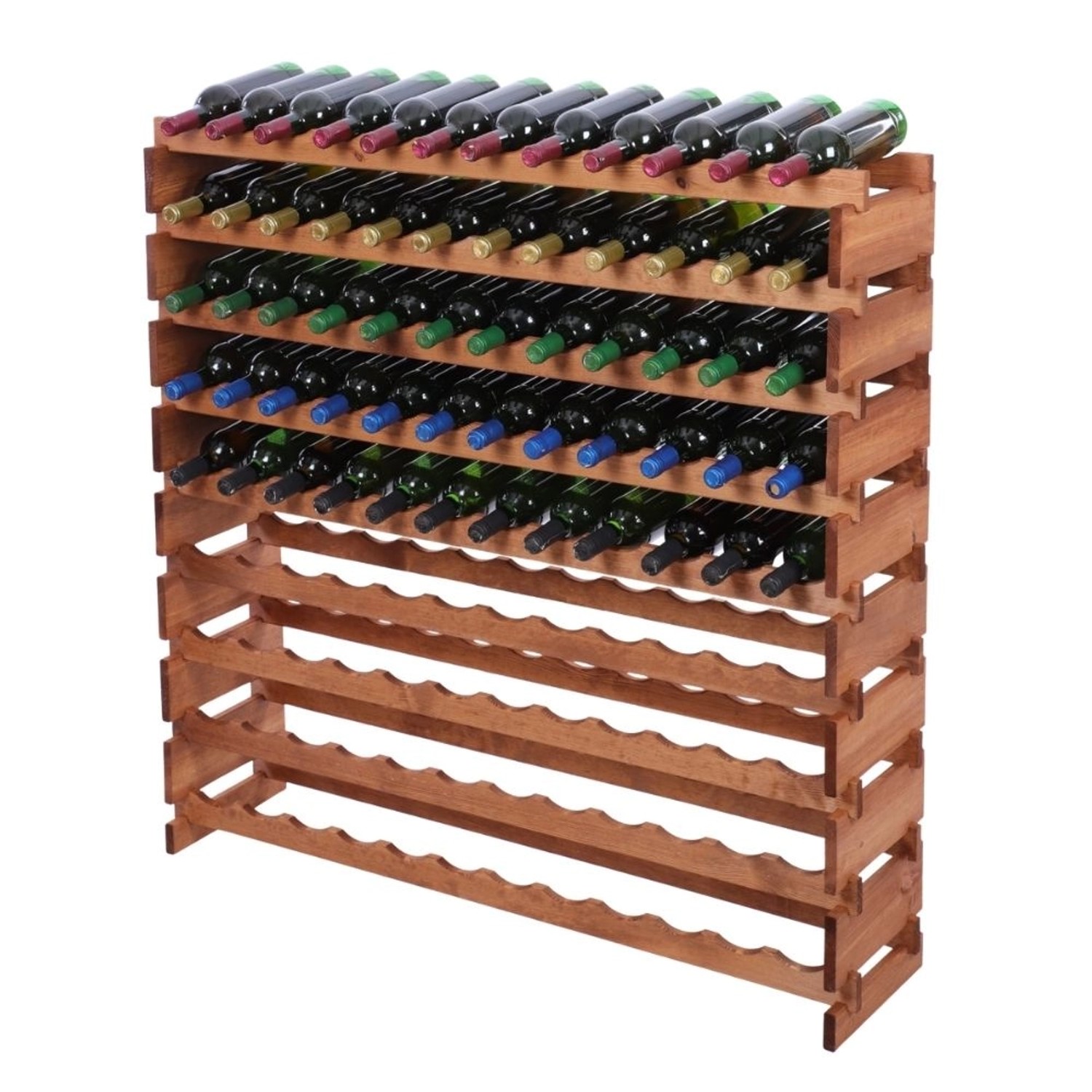 PROREGAL Weinregal VINOTECA FLEX PRO HxBxT 121x123x28cm 108 Flaschen Auf 9 günstig online kaufen