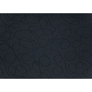 d-c-table Wachstuch Tischdecke Venezia Mirango Schiefer, abstrakte Linien auf dunklem Grund.