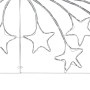 vidaXL Weihnachtsstern mit 432 LEDs Mehrfarbig 180 x 57 cm PVC 42018956_8