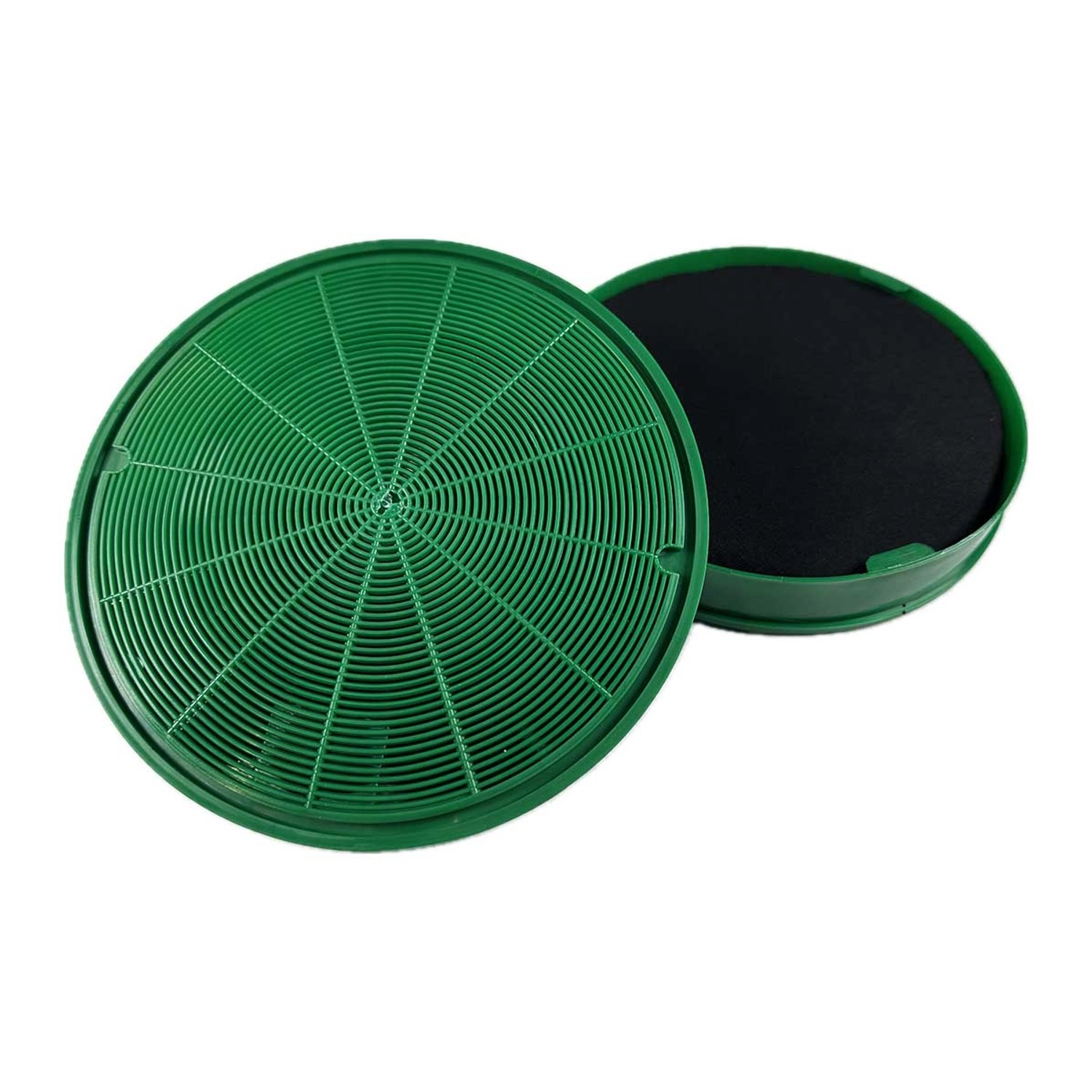 AIR2GO Long Life Aktivkohlefilter Als Ersatz für Faber 1120185278 2 Stück