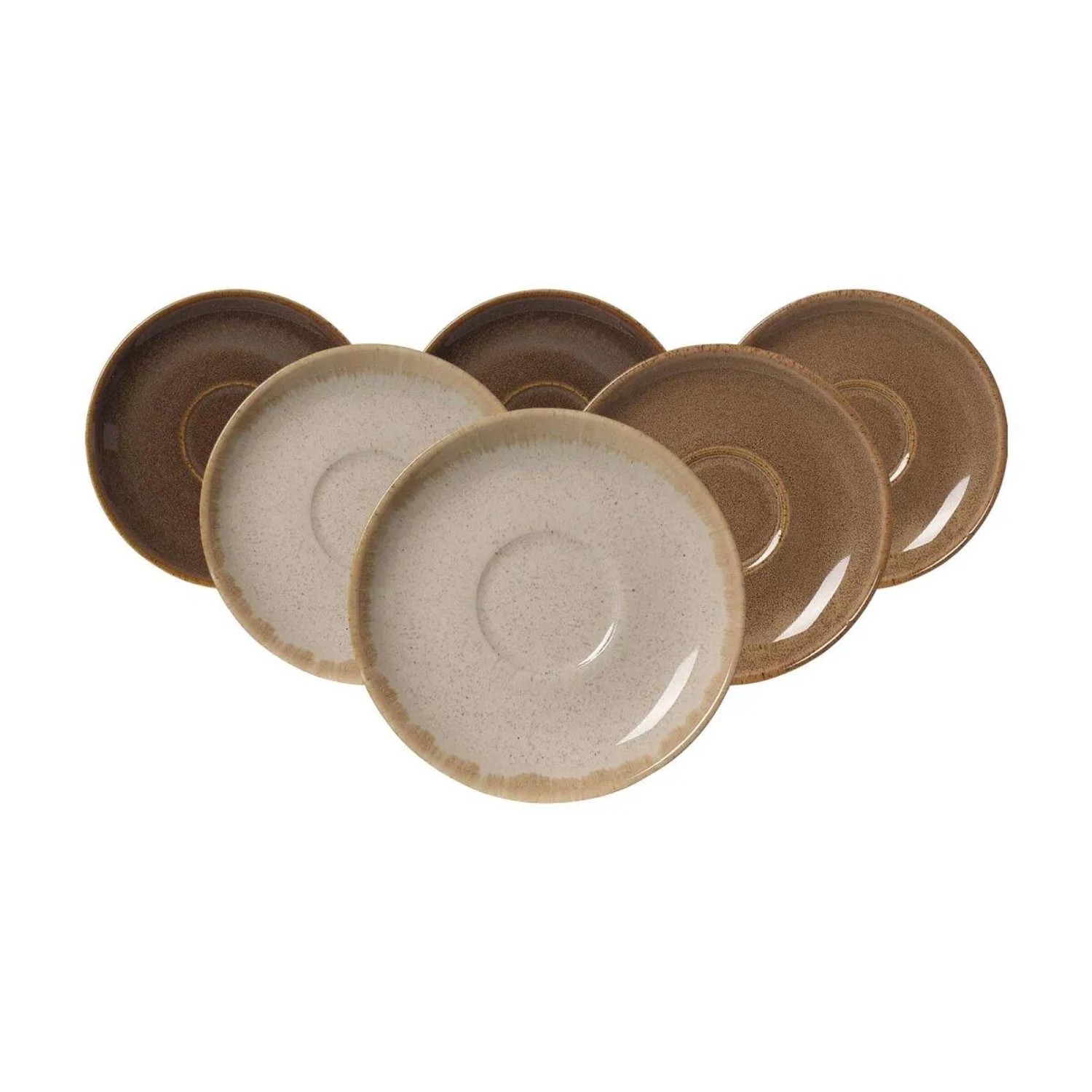 Ritzenhoff & Breker Sahara Espressountertasse 11,5 cm 6er Set Mix