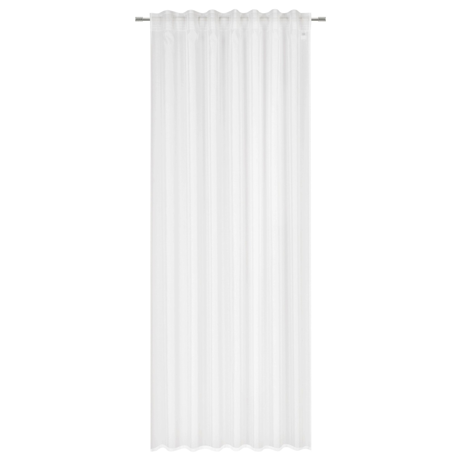 Premium Living Kombivorhang Leo in Transparent, 2 Stk.