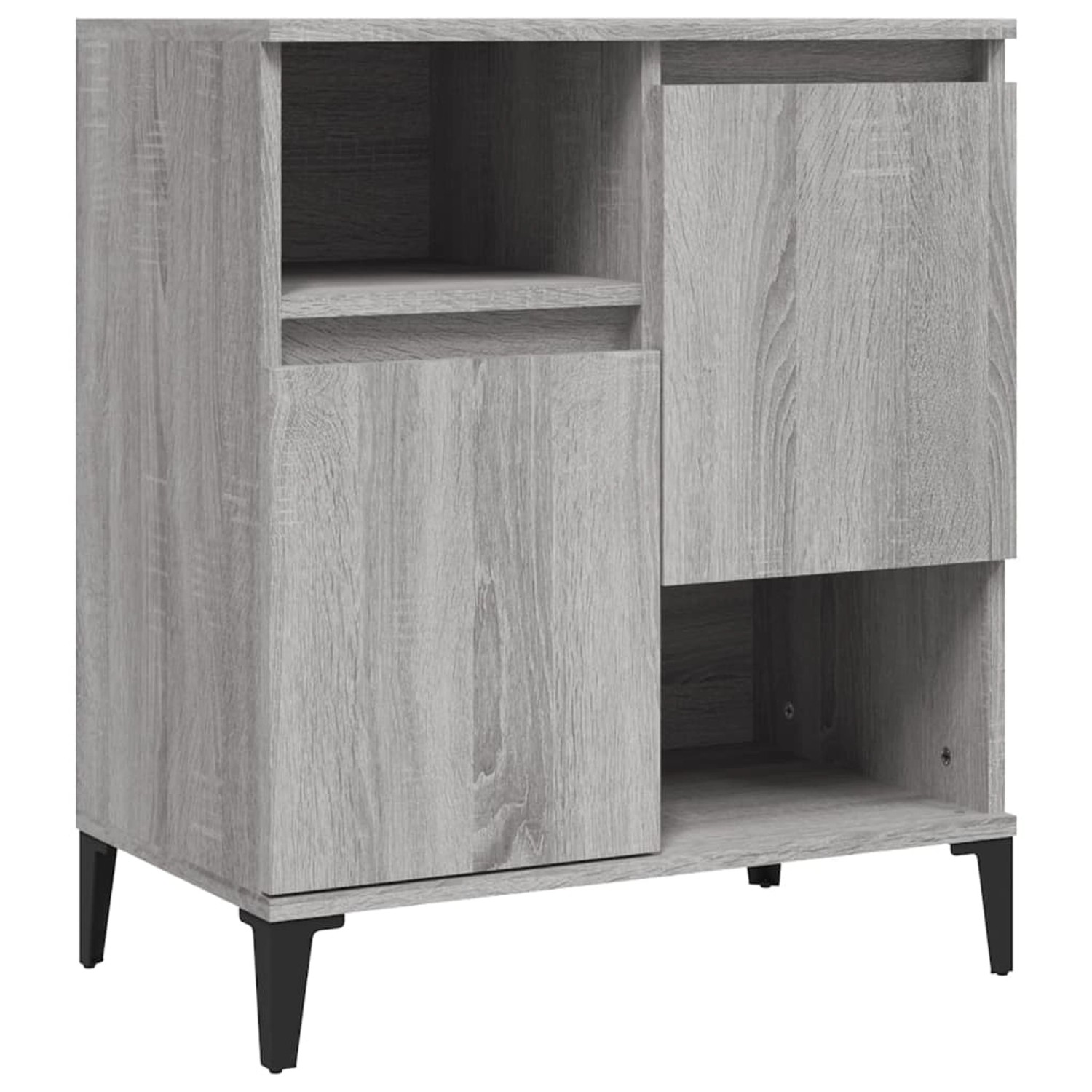 vidaXL Sideboard Grau Sonoma 60x35x70 cm Holzwerkstoff 821154