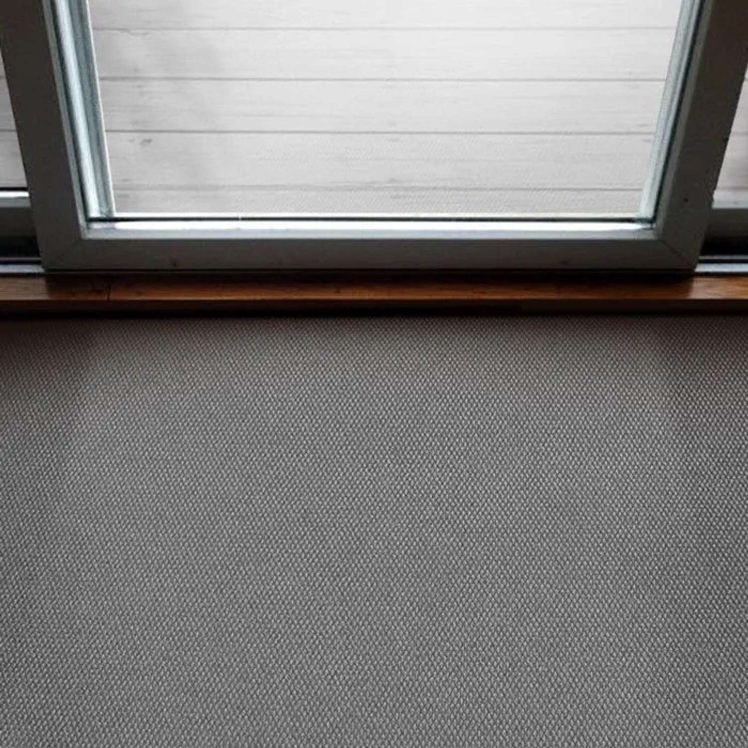 Floordirekt Schmutzfangmatte Hong Kong Extra Robust Rutschfest Grau 80 x 350 cm_3