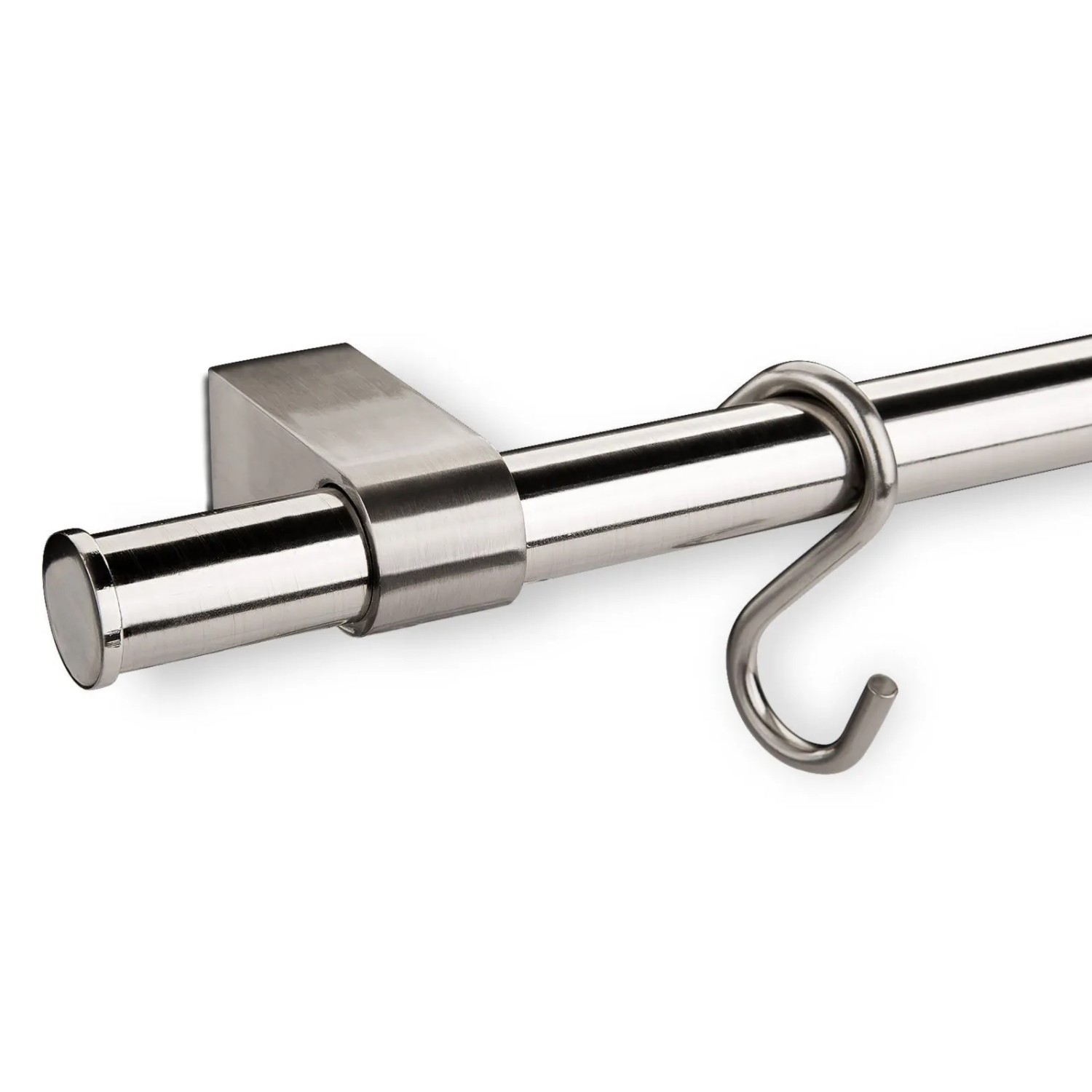 SOTECH Küchenreling Edelstahloptik Rohr Ø 16 mm Länge 900 mm