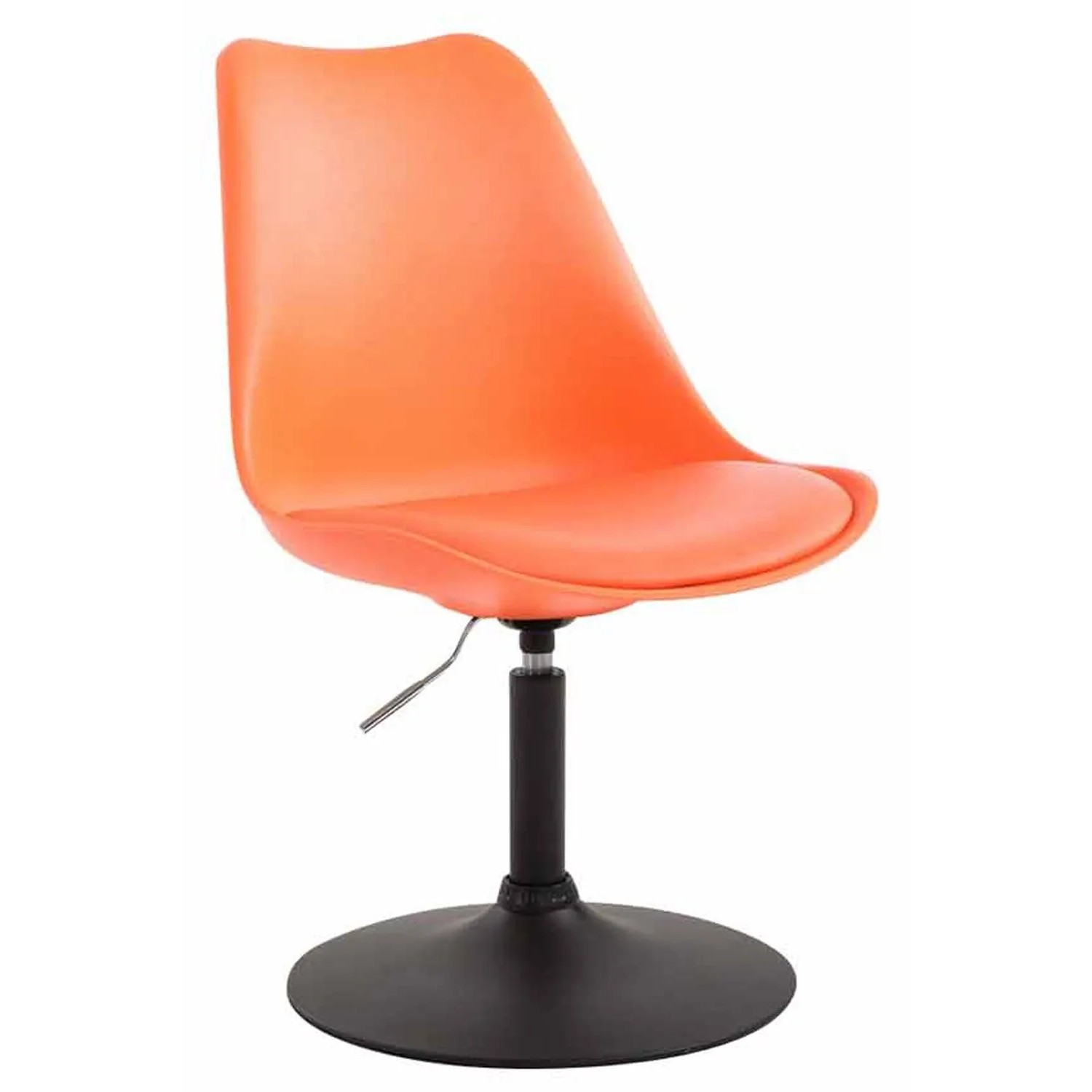CLP Esszimmerstuhl Maverick Kunststoff Orange/Schwarz