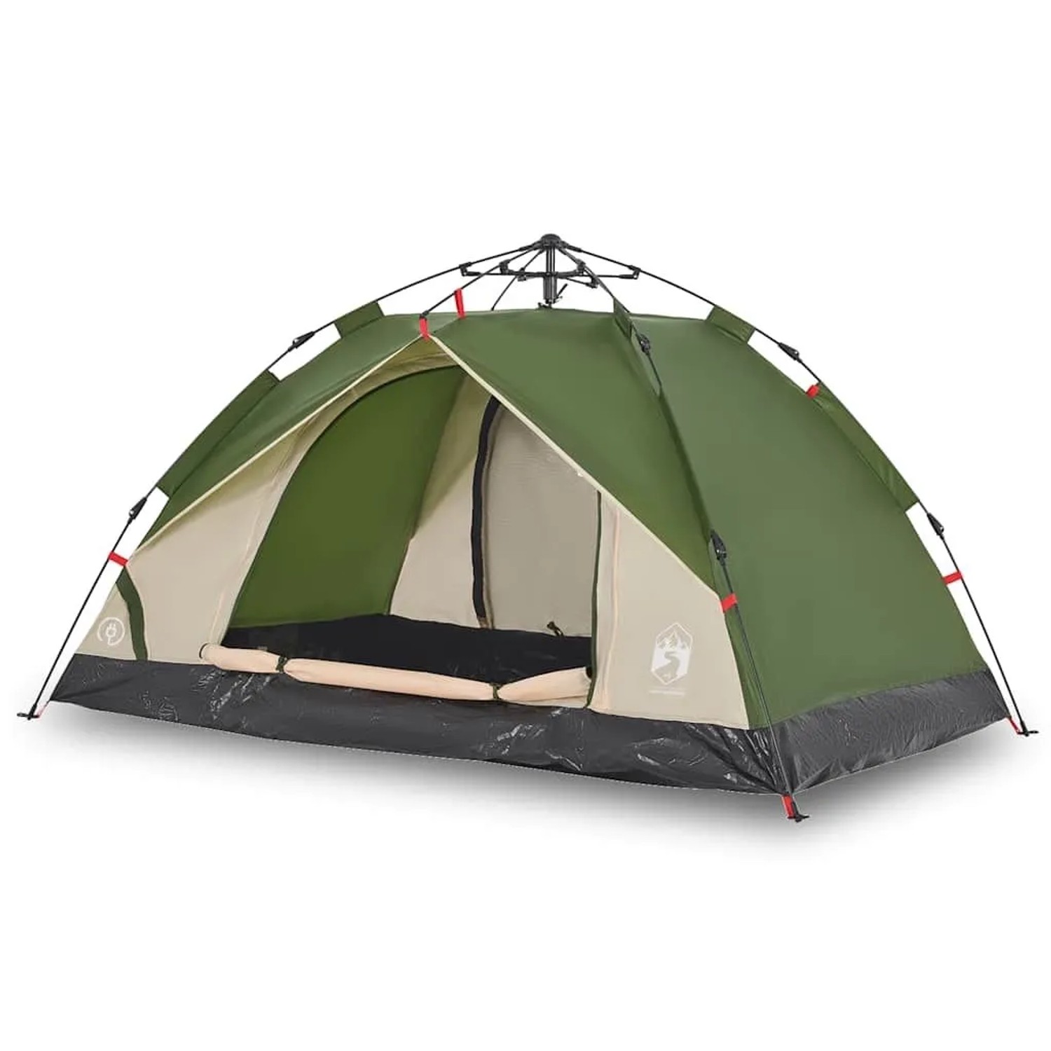 Furnicato Campingzelt Kuppel 210 X 200 X 135 Cm Grün