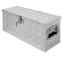 Abschließbarer ECD Germany Alu Werkzeugkasten 73x24x32cm für Autozubehör.
