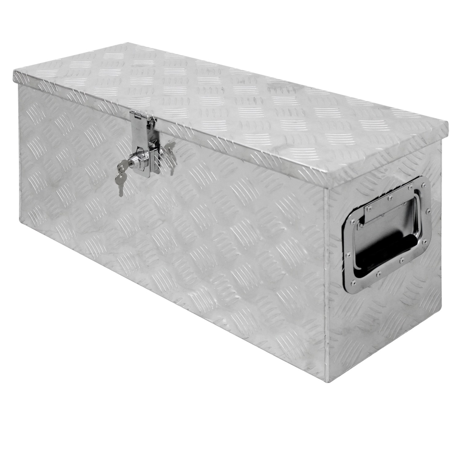 ECD Germany Alu Werkzeugkasten 73 x 24 x 32 cm Abschließbar Werkzeugkoffer günstig online kaufen