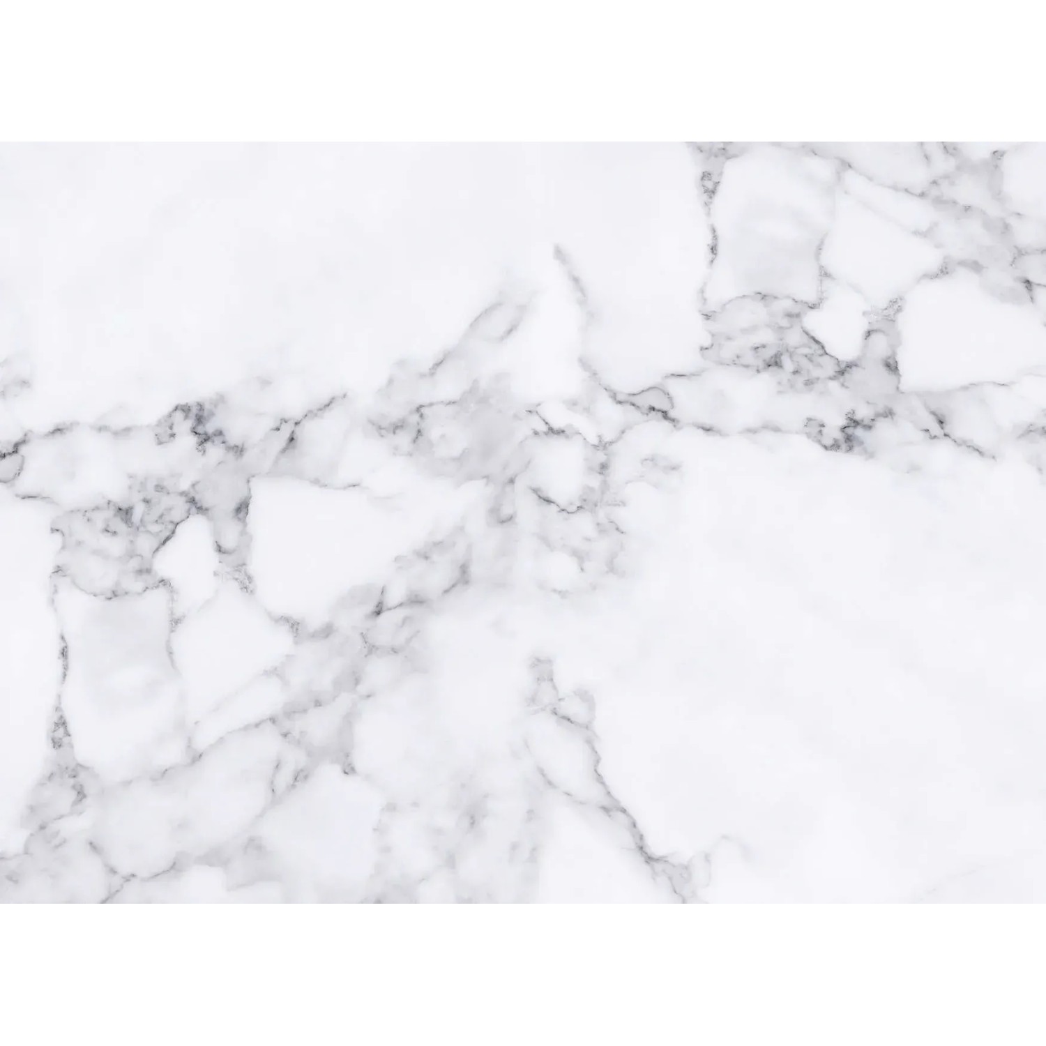 living walls Fototapete Designwalls White Marble 1, glatt, (5 St)