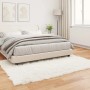 vidaXL Kunstschaffell Teppich Tafalla Weiß 120 x 170 cm Polyester 42021460_4