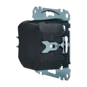 Merten Universal-Dimmer-Einsatz MEG5171-0000 für Hausautomation, Detailansicht.