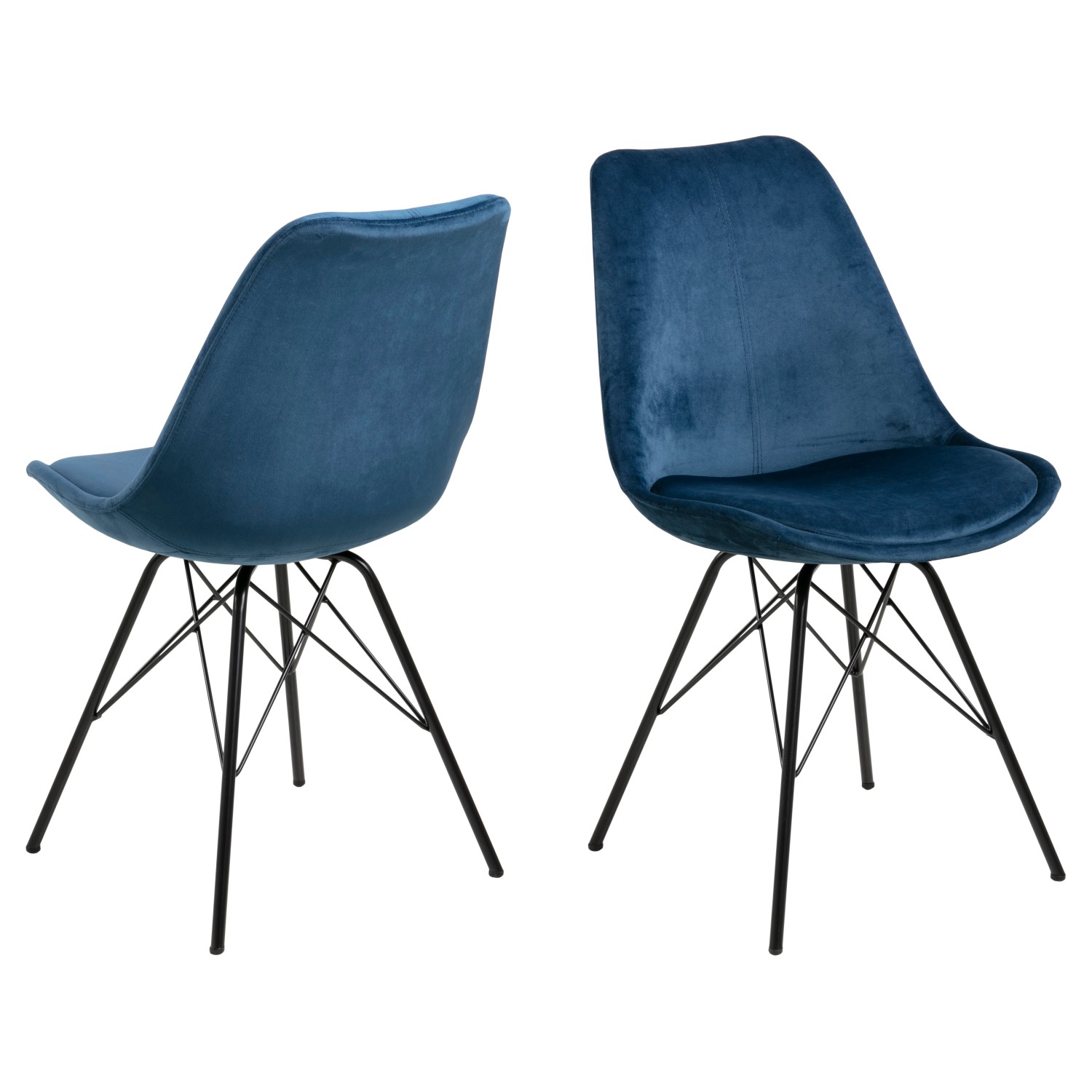 ebuy24 Erin Esszimmerstuhl Blau günstig online kaufen