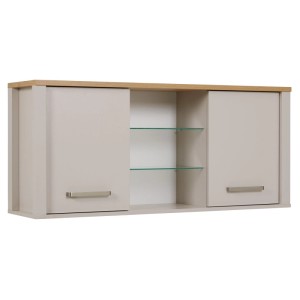 Sardegna Hängeschrank Kaschmir mit Artisan Eiche Topplatte