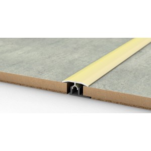 Übergangsprofil Sahara, 900 mm, für Laminat & Parkett, zum Klicken und für Höhenausgleich.