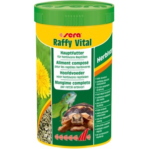 Sera Reptilienfutter Raffy Vital Nature für herbivore Reptilien, 250ml Dose.