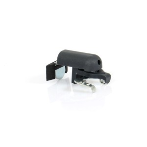 Avosdim Klemmträger 2er-Set, anthrazitgrau, für Jalousien. Halterung zur einfachen Montage ohne Bohren.