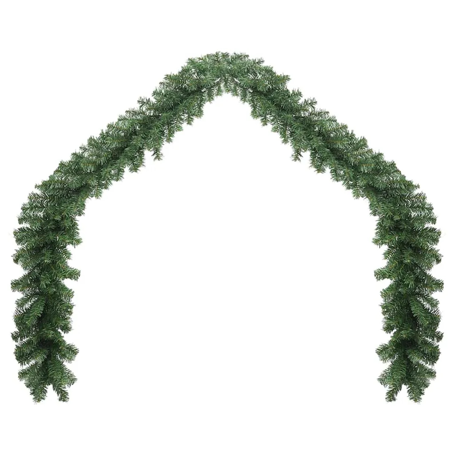 vidaXL Weihnachtsgirlande mit LED-Lichtern 10 m 242424