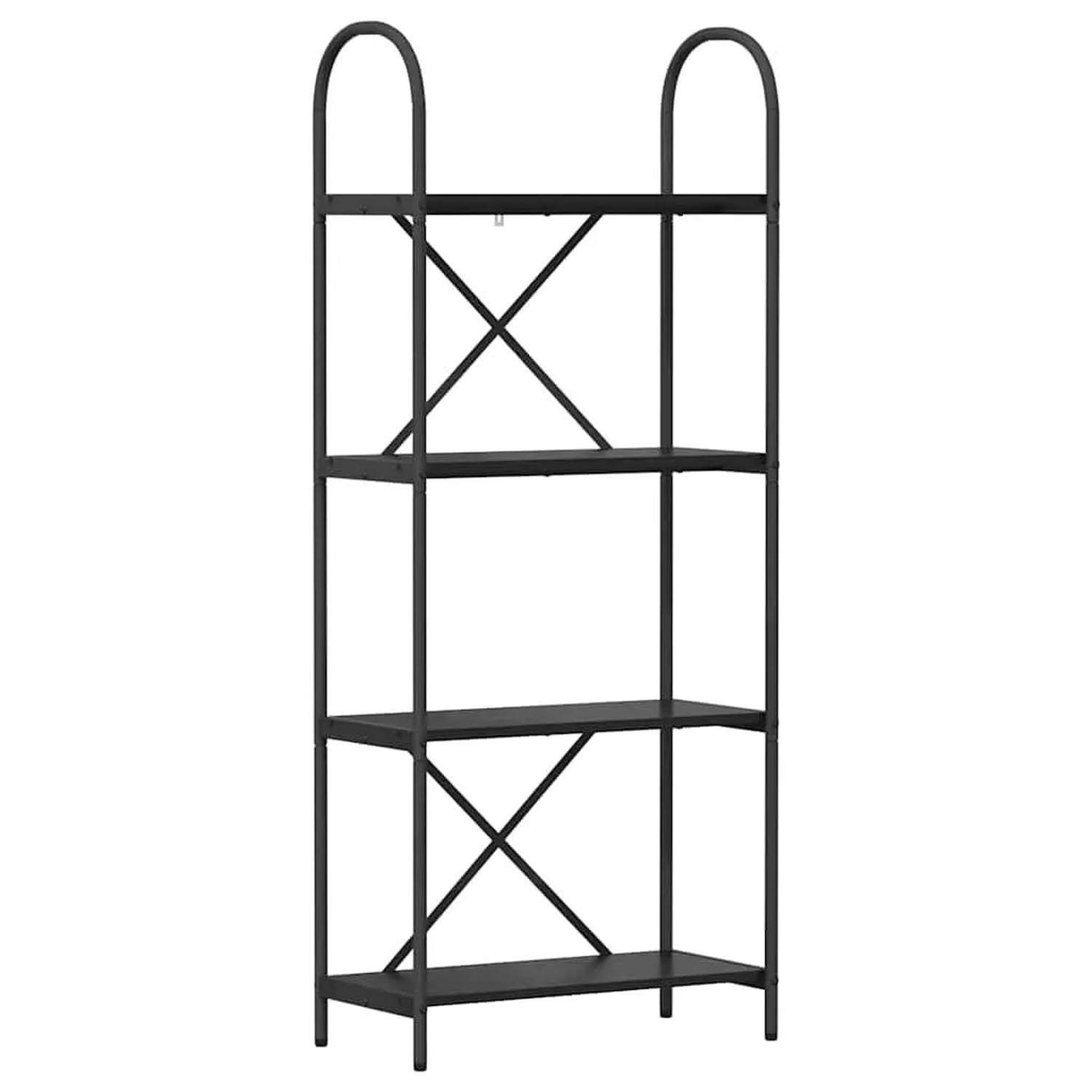 vidaXL Bücherregal Schwarz Eichen-Optik 60 x 30 x 146 cm Holzwerkstoff 8799 günstig online kaufen