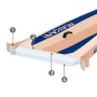 Detailaufnahme ECD Germany Stand Up Paddle Board Makani, apricot, mit Materialschichten und Beschriftung.
