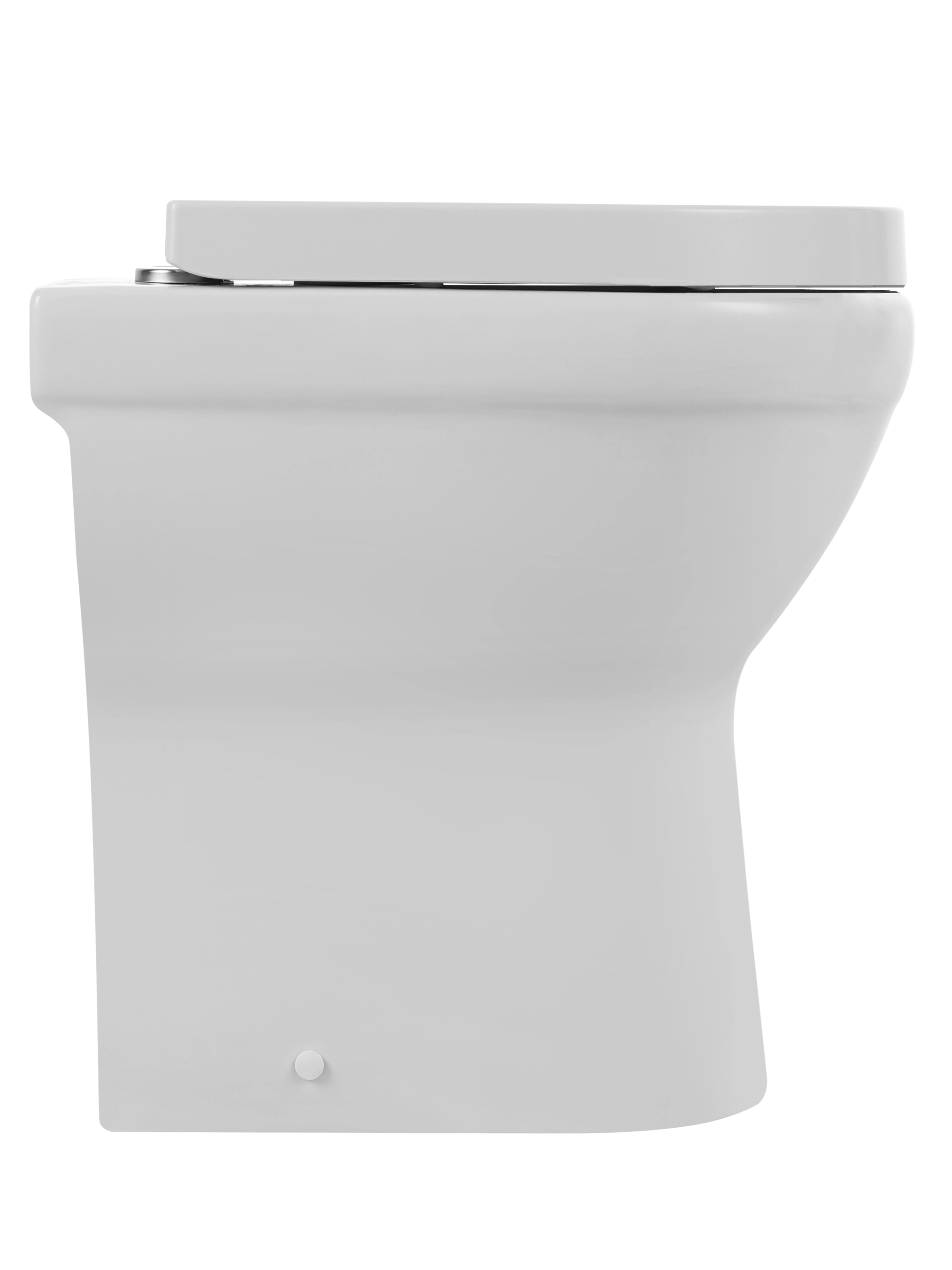 inkl. Weiß bei Verosan erhöht Tiefspül Sitz Cozy Stand-WC Spülrandlos OBI kaufen