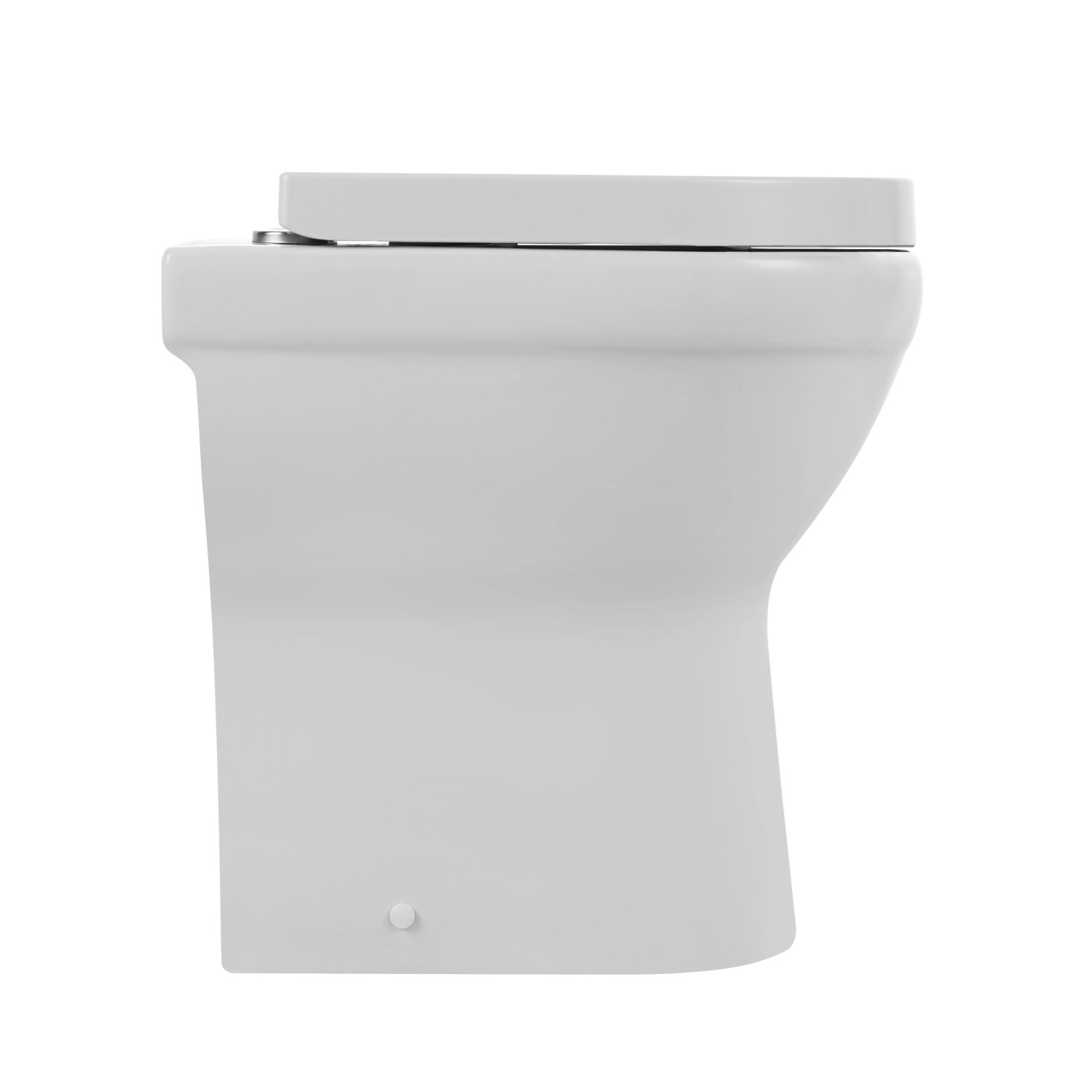 Stand-WC Spülrandlos kaufen erhöht Sitz OBI Weiß Verosan inkl. Cozy bei Tiefspül