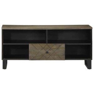 vidaXL TV-Schrank 100x33x46 cm Massivholz Mango 4017700