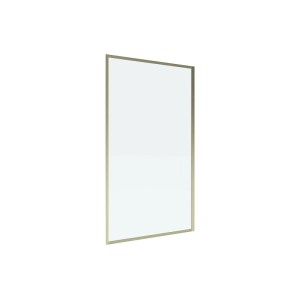 Vente-unique Duschabtrennung Bradenton Goldfarben 70 cm