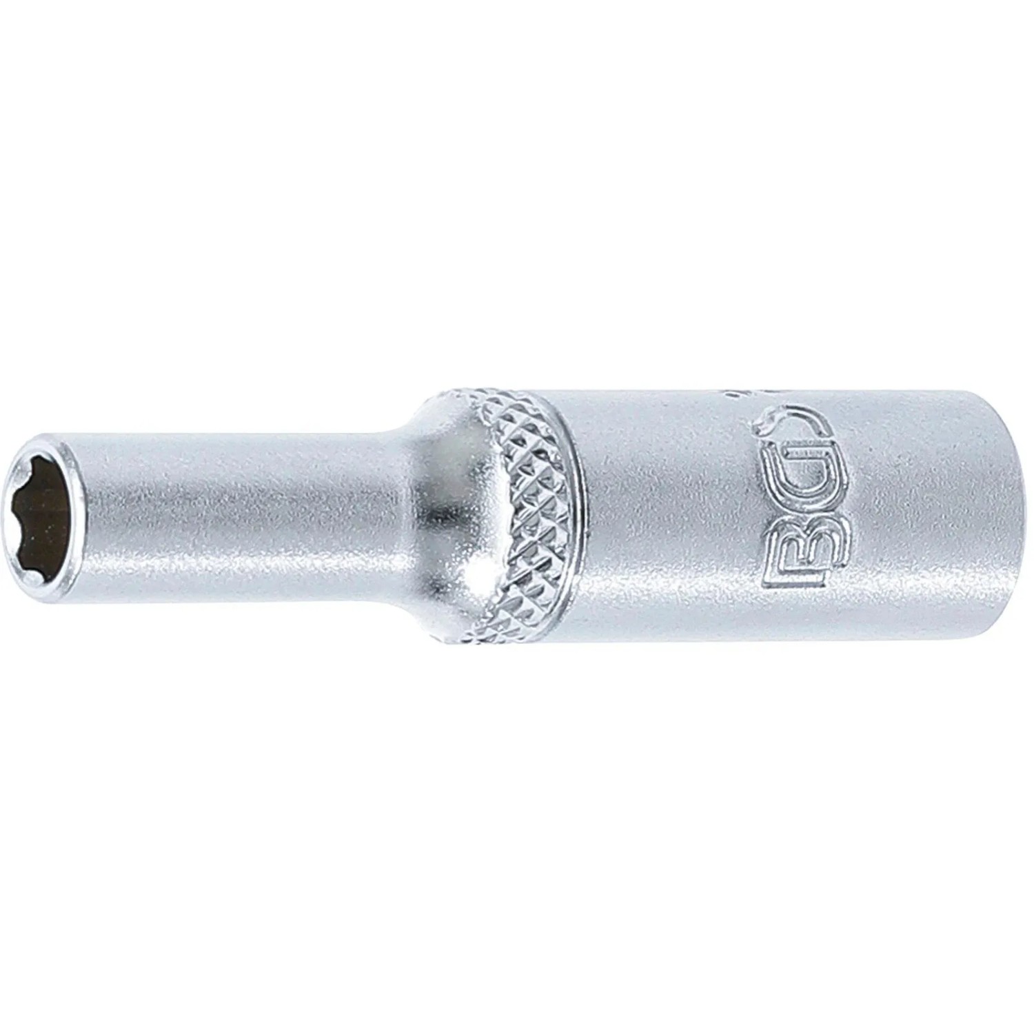 BGS Steckschlüssel Einsatz Super Lock Tief Antrieb Innenvierkant 6 3 Mm  1 4 Zoll  SW 5 Mm 2965