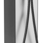 Steinbach Solardusche Skyfall Chrome mit Handbrause für den Garten oder Poolbereich.