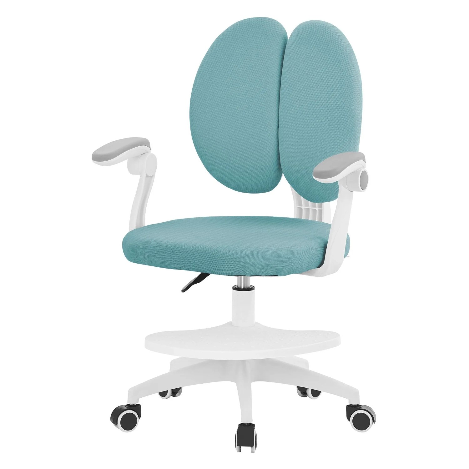 ML-Design Kinderschreibtischstuhl Ergonomisch Petrol 95-107 cm 360°
