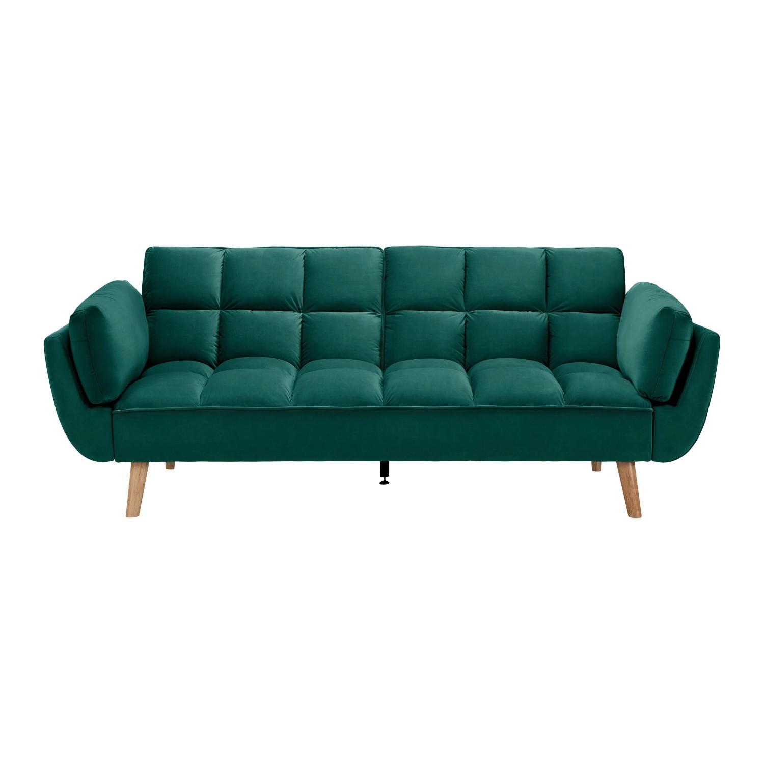 Bessagi Home Schlafsofa Cora Grün Samt