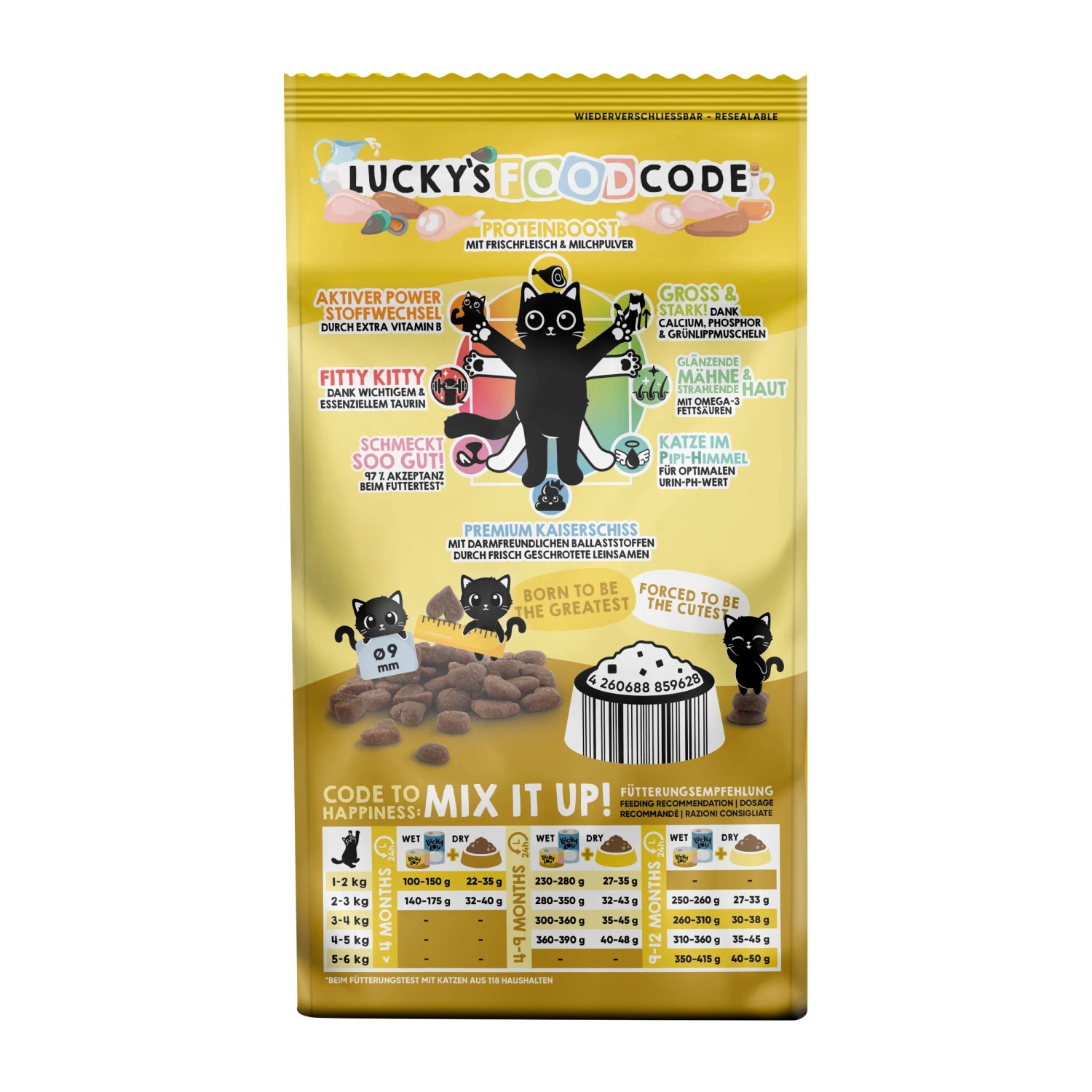 Lucky Lou Katzen-Trockenfutter Junior Geflgel & Huhn 340 g kaufen bei OBI