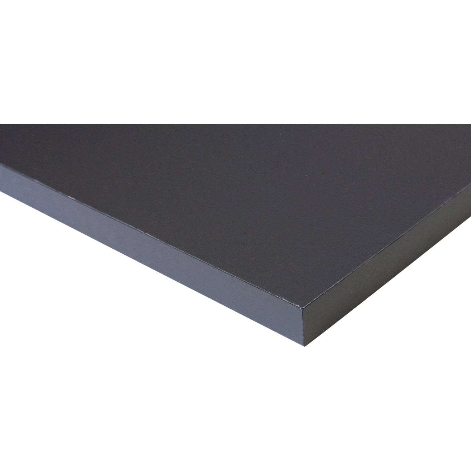 Regalbrett Holz melaminbeschichtete Spanplatte 200 x 50 x 1,6 cm Anthrazit kaufen bei OBI