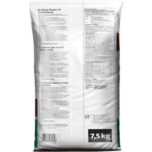 Rasen-Dünger 7,5 kg: Spezialdünger für dichten, grünen Rasen.