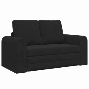 vidaXL Klappsofa Bett Schwarz 148 x 71 x 83 cm Samt 42030511