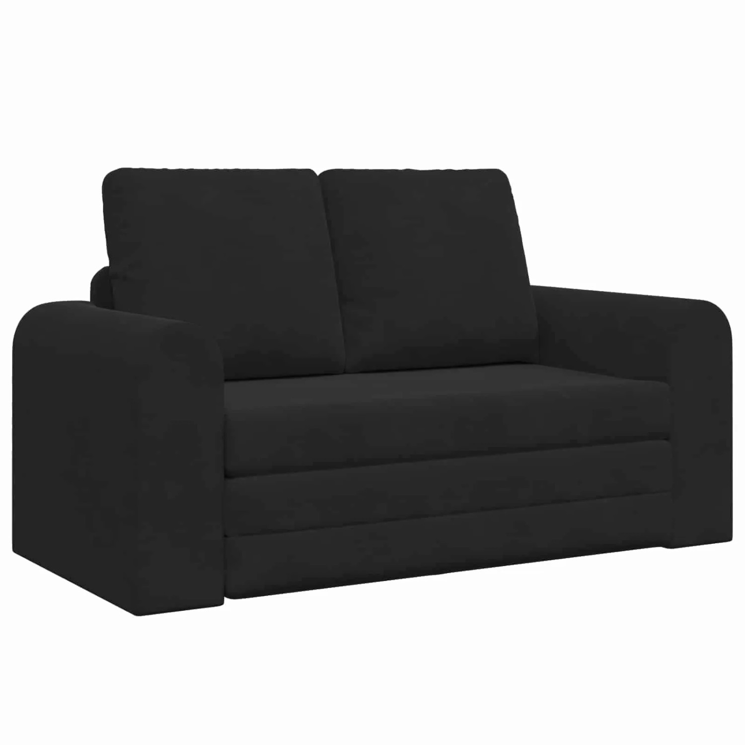 vidaXL Klappsofa Bett Schwarz 148 x 71 x 83 cm Samt 42030511 günstig online kaufen