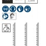 Drei Bosch Stichsägeblätter Pro T 102 H Clean for PVC. HCS, 100mm, für PVC, PA, PS Platten.