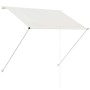 vidaXL Einziehbare Markise 100x150 cm Creme 145892