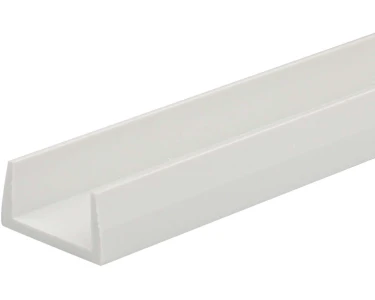 Arcansas U-Profil PVC 10 mm x 10 mm x 1.000 mm kaufen bei OBI