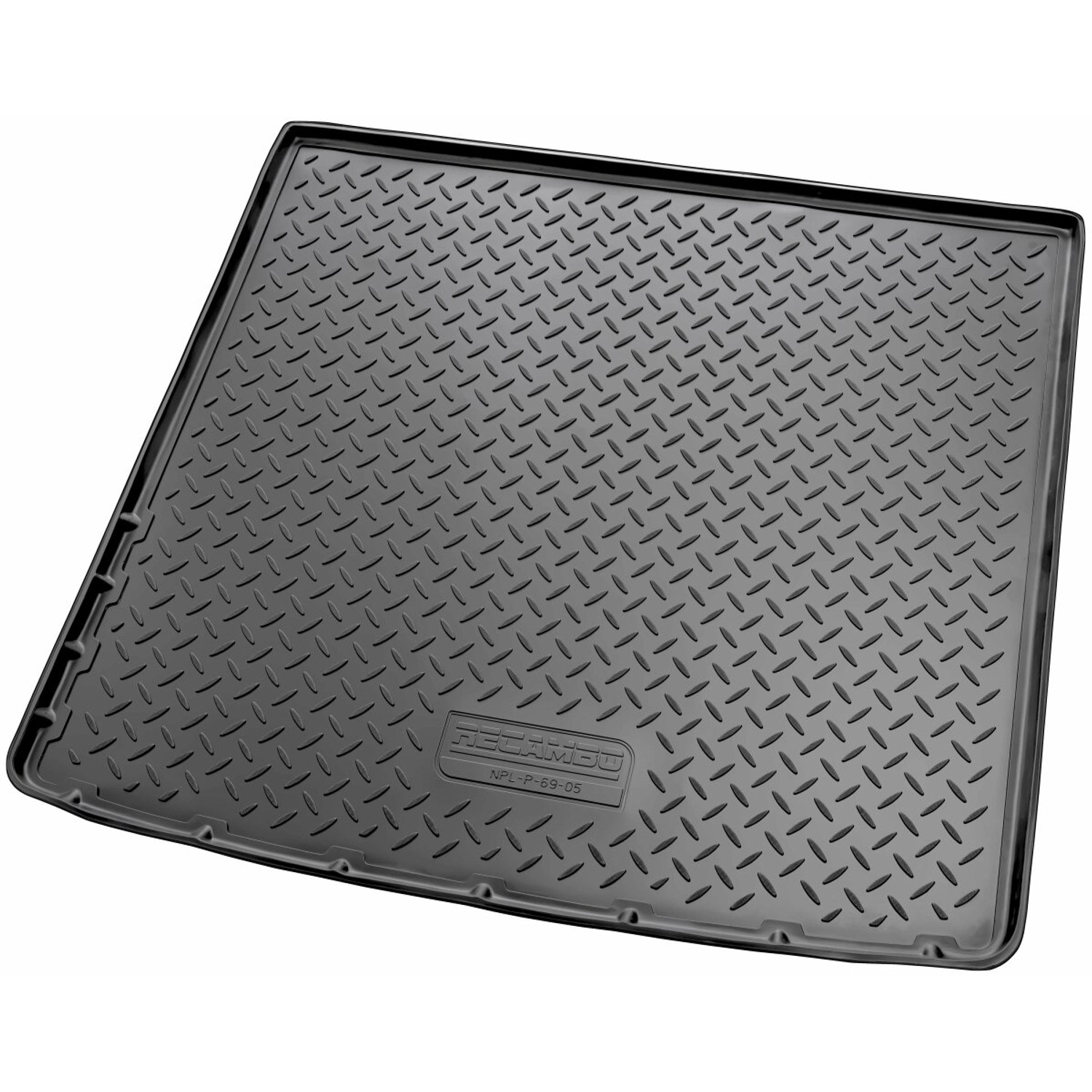 Image of Gummi Kofferraumwanne für Dacia Duster I mit 4x4 2010-2017 Passgenau + Rand