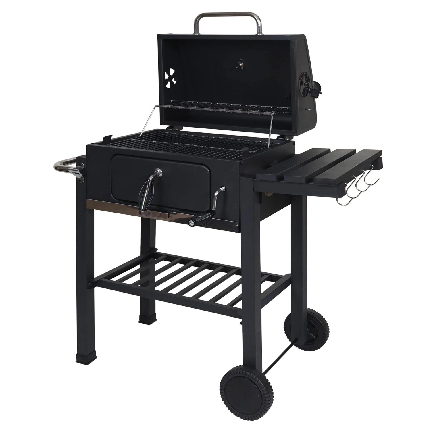 MCW Grillwagen K93 Stahl 110x100x51cm