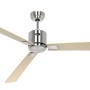 CASAFAN Eco Neo III Deckenventilator, 180cm, Chrom gebürstet, Ahorn/Buche Flügel