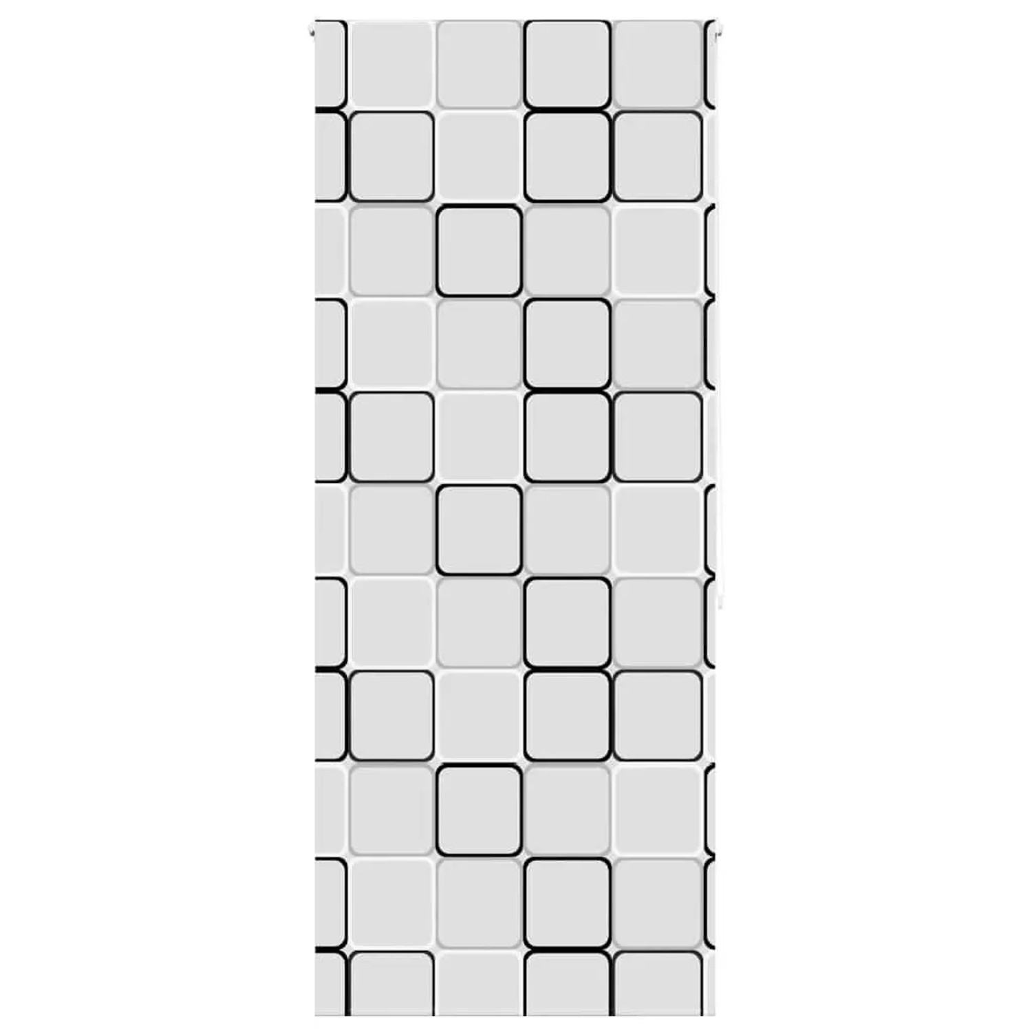 vidaXL Duschrollo 100x240 cm Stoffbreite 96 cm 4014924