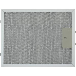 Respekta Metallfettfilter MIZ66038 für Dunstabzugshauben, silberfarben.
