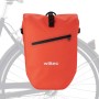 Wiltec Gepäckträgertasche Rot 28L Fahrradtasche Gepäckträger Gepäcktasche