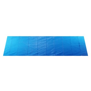 Blaue OK-Living Solarfolie 800 cm, robuste Poolabdeckung zum Schutz und zur Erwärmung des Pools.