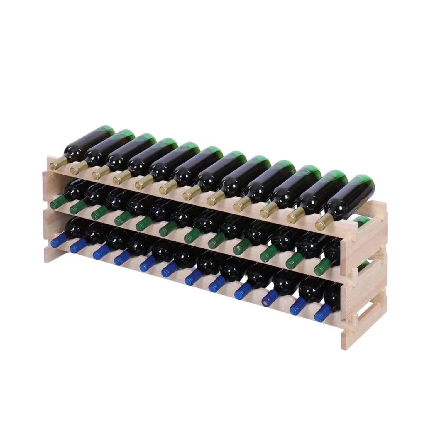 PROREGAL Weinregal VINOTECA FLEX PRO HxBxT 37x123x28cm 36 Flaschen Auf 3 Eb günstig online kaufen